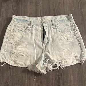 American Eagle Super High-Rise Festival Shorts